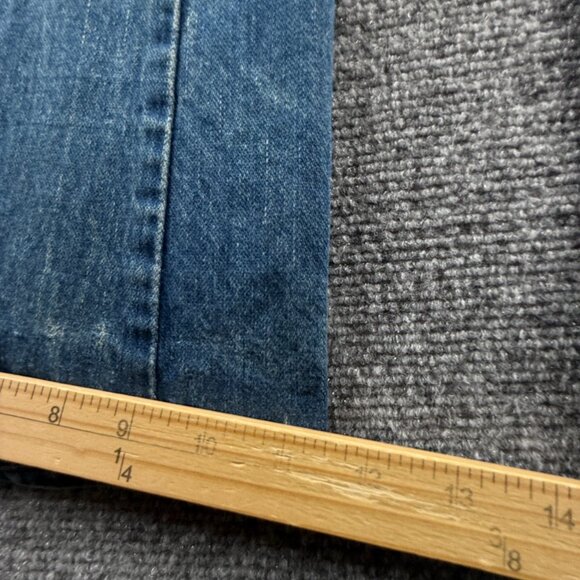 VTG Wrangler Bluebell Denim Jeans Scotland Made Flare Bell Bottom ACTL 28X31 - Picture 6 of 16